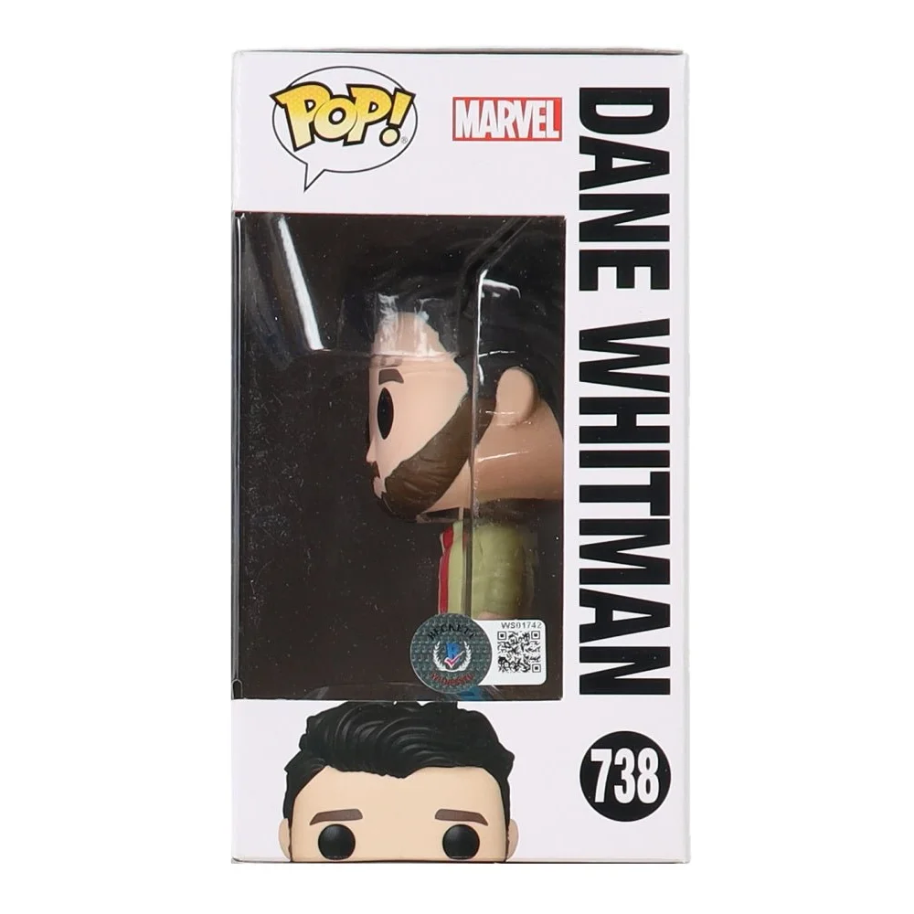 Funko Pop Marvel Dane Whitman vinyl figure featuring Kit Harington with Beckett COA