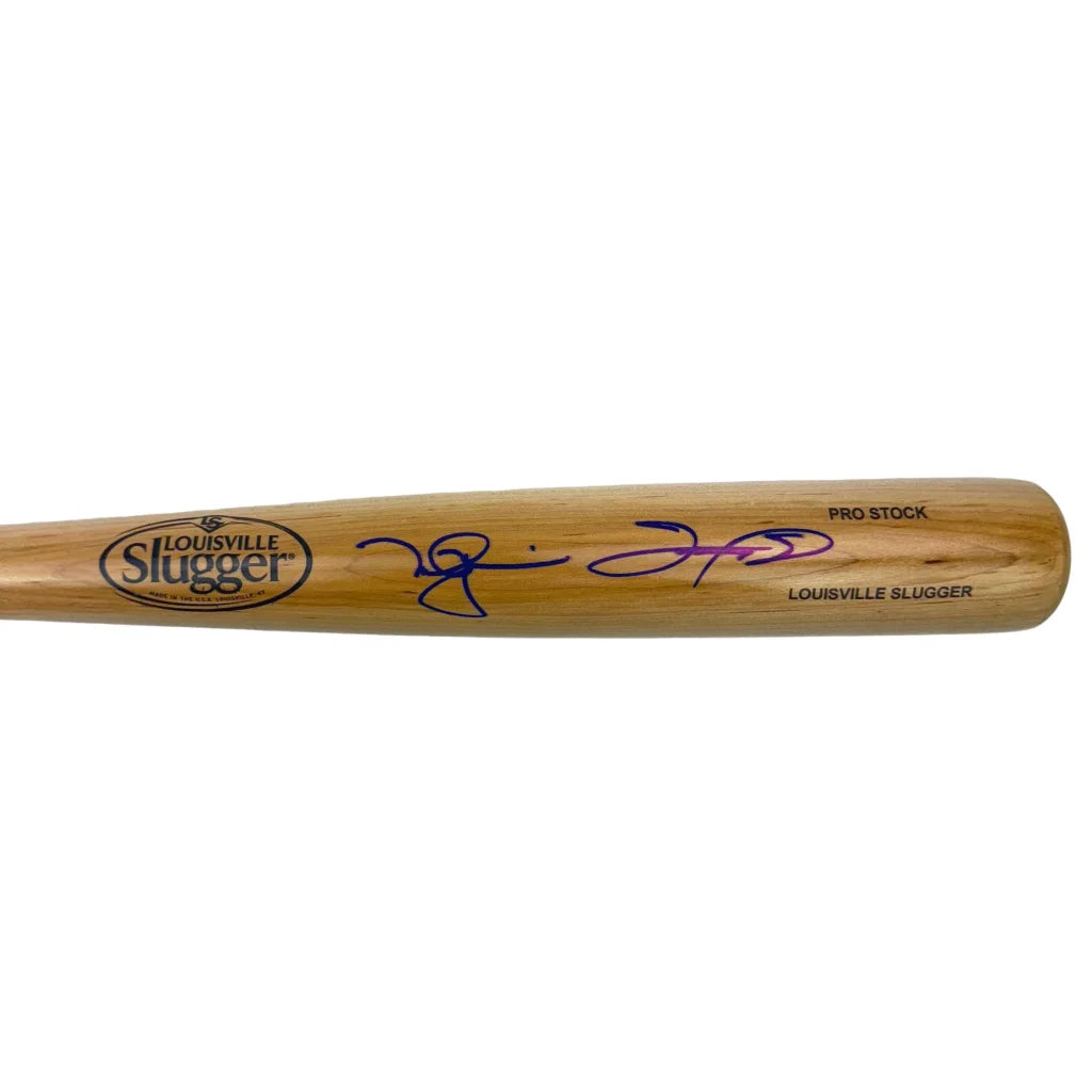 Signed Louisville Slugger Pro Stock wooden bat with autograph