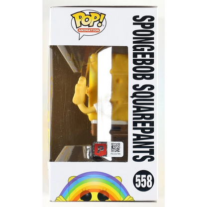 Funko Pop Animation Spongebob Squarepants vinyl figure signed by Tom Kenny in packaging