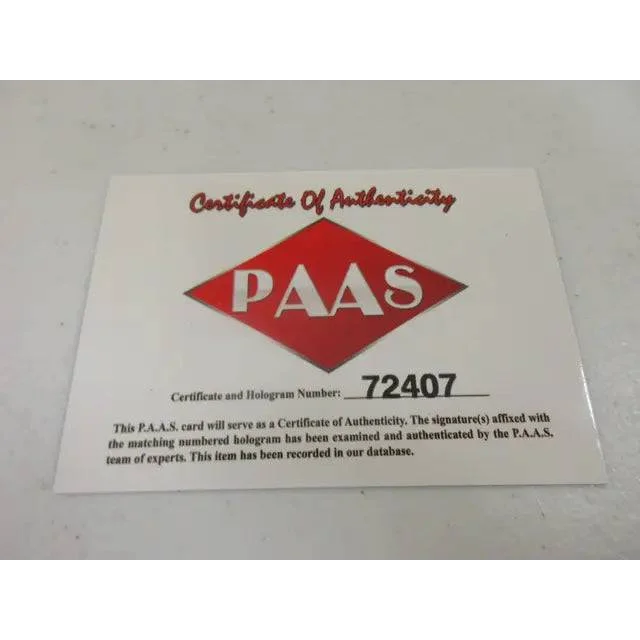 Funko Pop certificate of authenticity with red diamond logo for Vegas Golden Knights William Karlsson