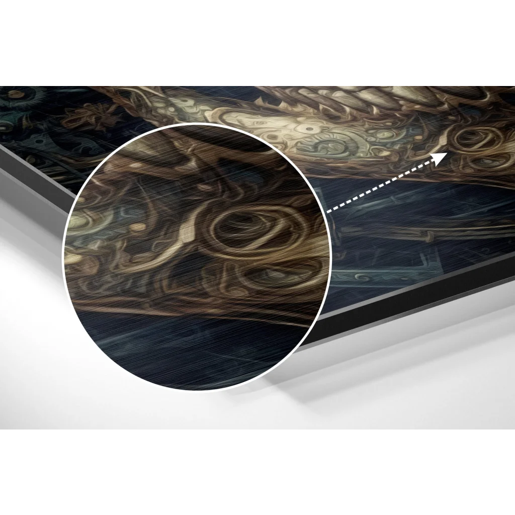 Stunning Brushed Aluminium Dibond Art Prints That Pop | Modern Wall Art Decor | vintageantiquesgifts.com