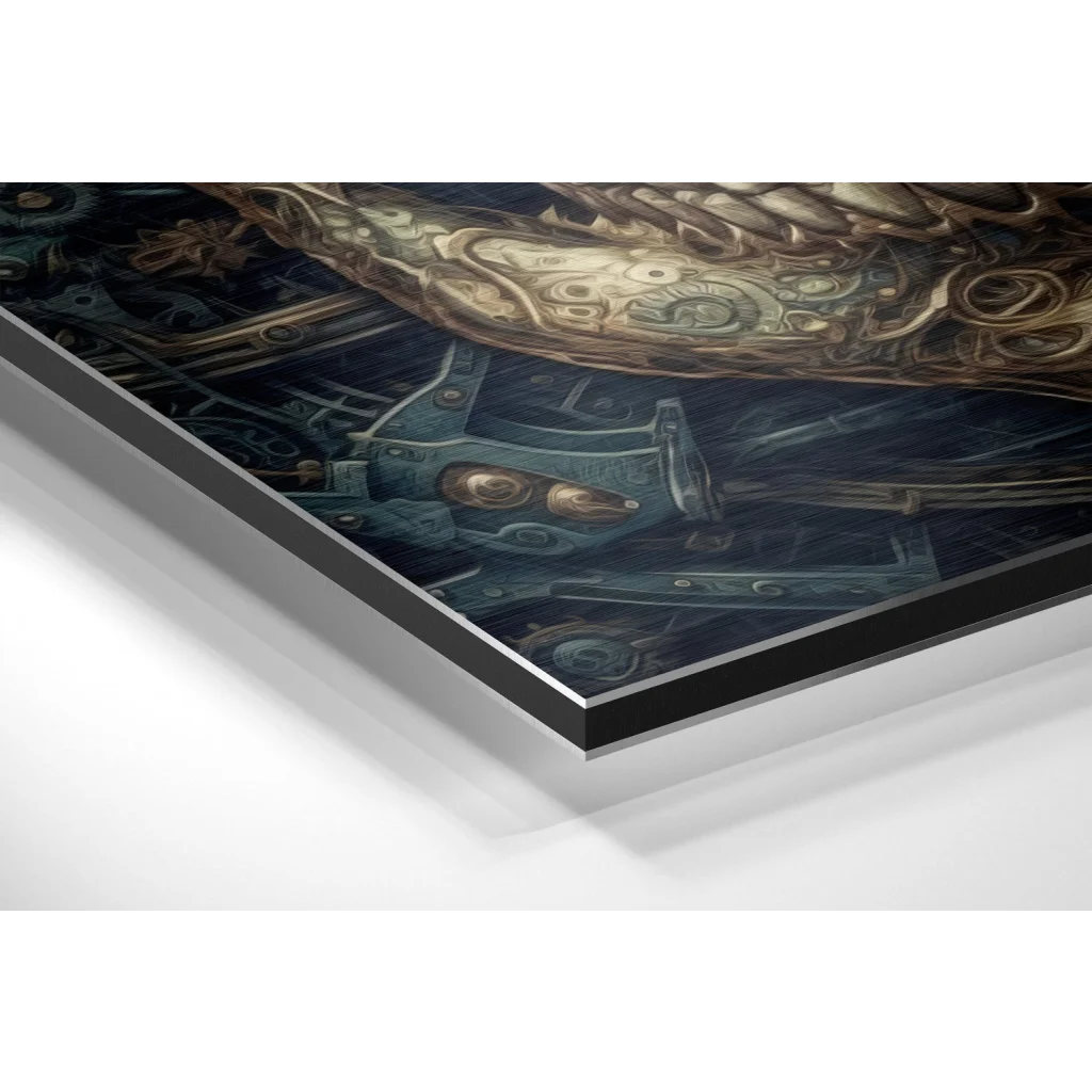 Stunning Brushed Aluminium Dibond Art Prints That Pop | Glass Wall Art Print | vintageantiquesgifts.com