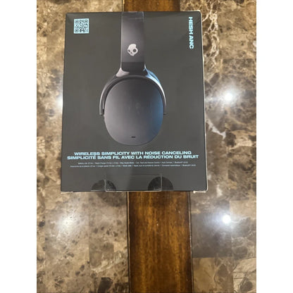 Black Skullcandy Hesh ANC wireless over-ear headphones in matte box, new sealed