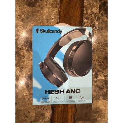 Black Skullcandy Hesh ANC over-ear headphones in new sealed retail packaging