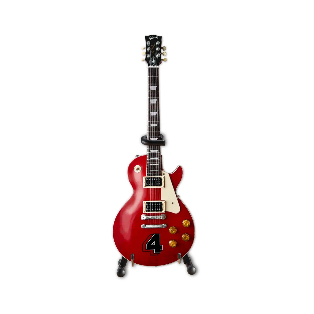 Red Slash Signature Les Paul Standard Mini Guitar by Axe Heaven®