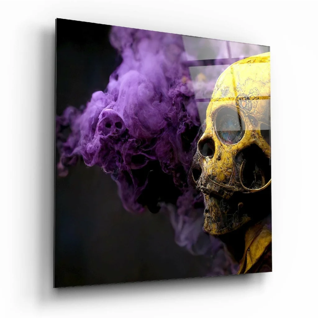 Stunning Dragon and Skull Glass Wall Art Collection | Insigneart USA | vintageantiquesgifts.com