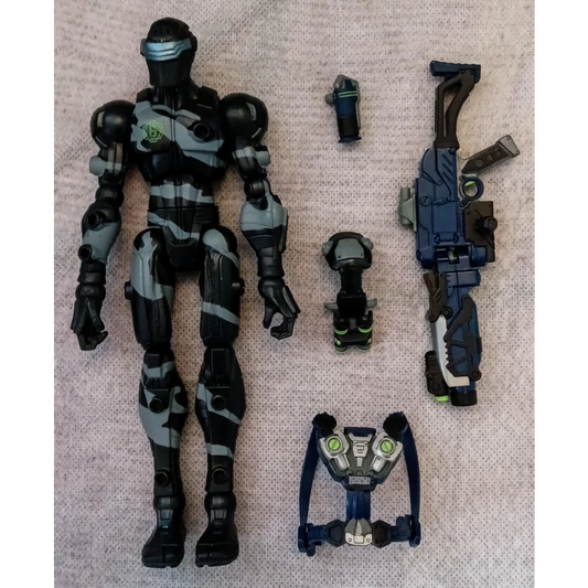 Snake Eyes Night Ops GI Joe action figure with helmet and weapon gear