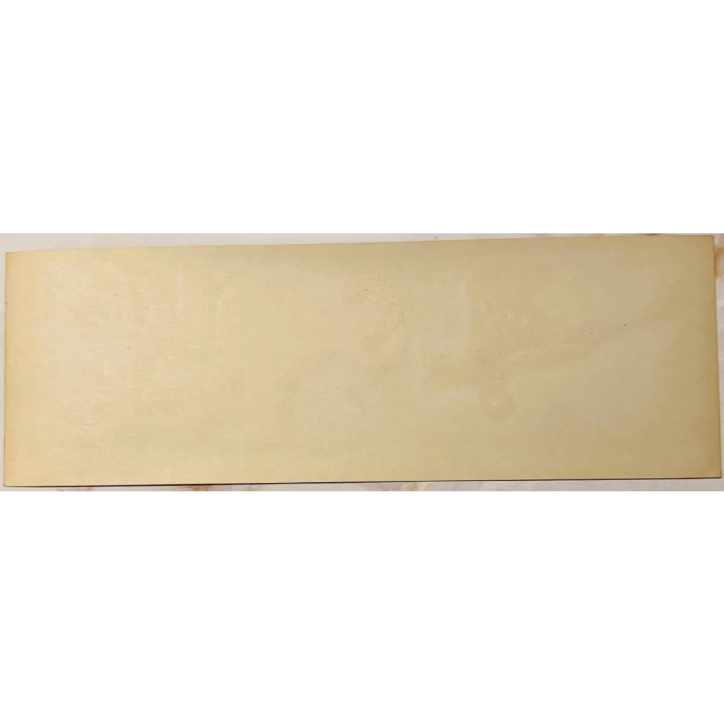 Blank beige rectangular paper with a vintage feel for the 1940s Seald-Pep label