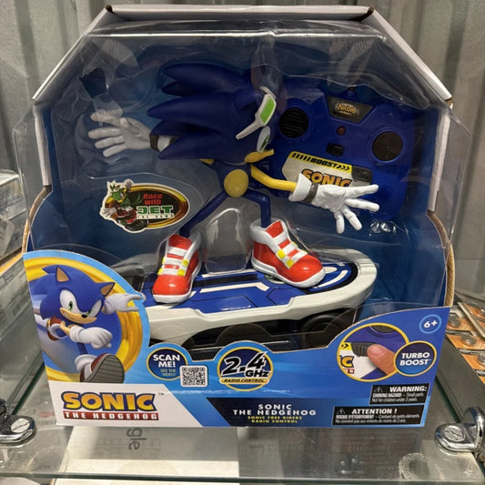 Sonic the Hedgehog Free Rider RC radio remote control skateboard toy