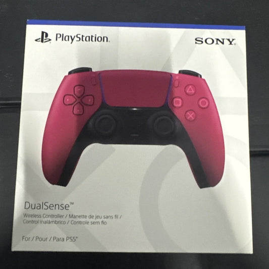 Sony PlayStation DualSense Wireless controller in cosmic red