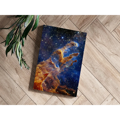 Vibrant Pillars of Creation Nebula on Insigne Aluminum Print