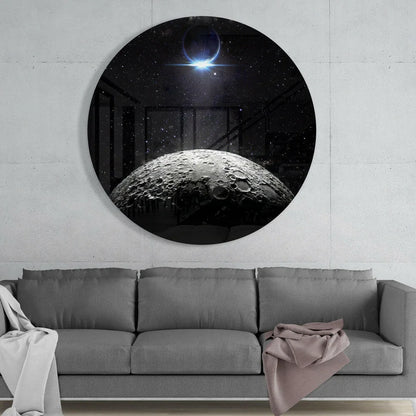 Stunning Tempered Glass Art with True Size Comparison Guide | Glass Wall Art Print | vintageantiquesgifts.com