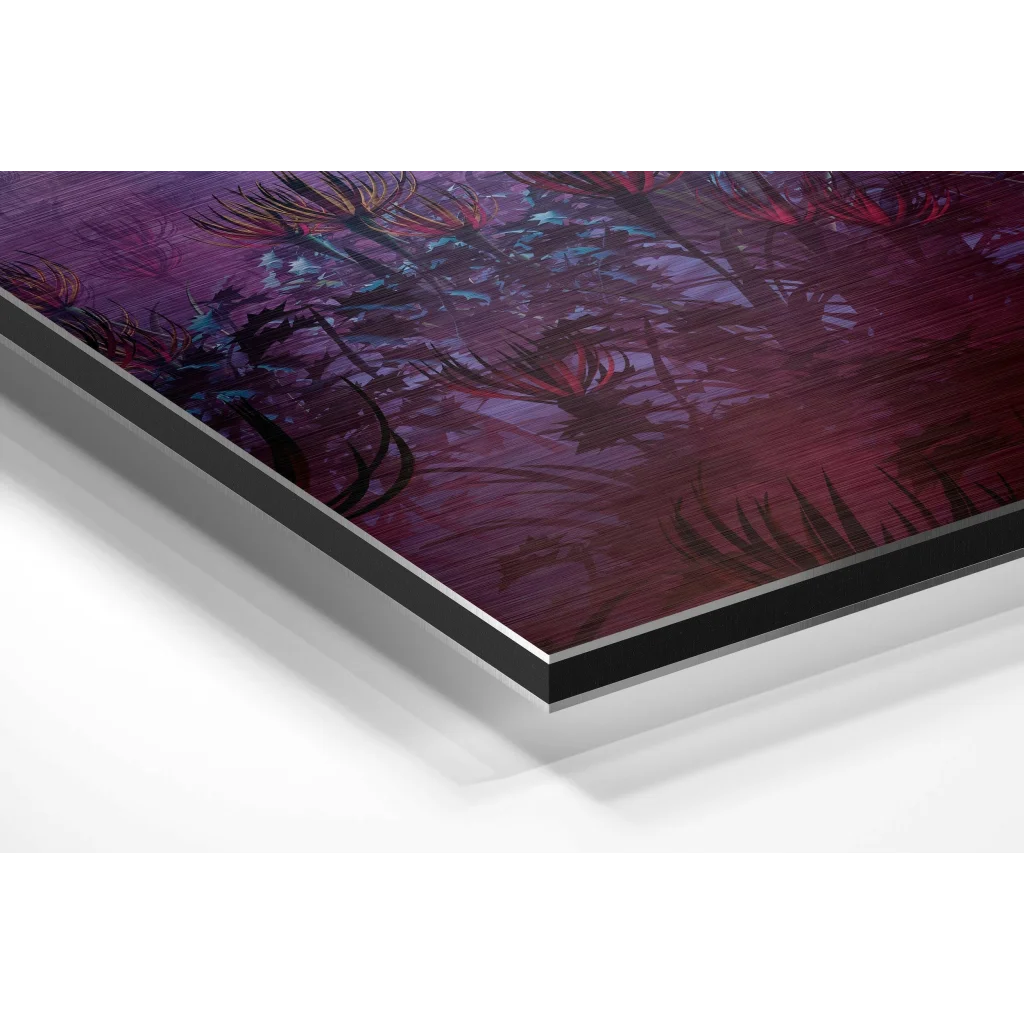 Stunning Brushed Aluminium Dibond Wall Art That Pops | Glass Wall Art Print | vintageantiquesgifts.com