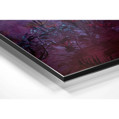 Stunning Brushed Aluminium Dibond Wall Art That Pops | Glass Wall Art Print | vintageantiquesgifts.com