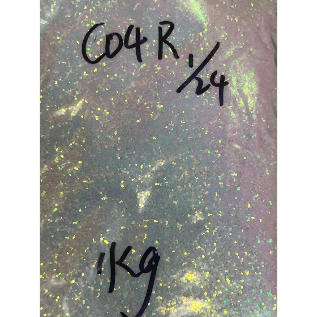 Iridescent light pink glitter bag from Sparkly Light Pink Pink 2mm Beauty Magic collection