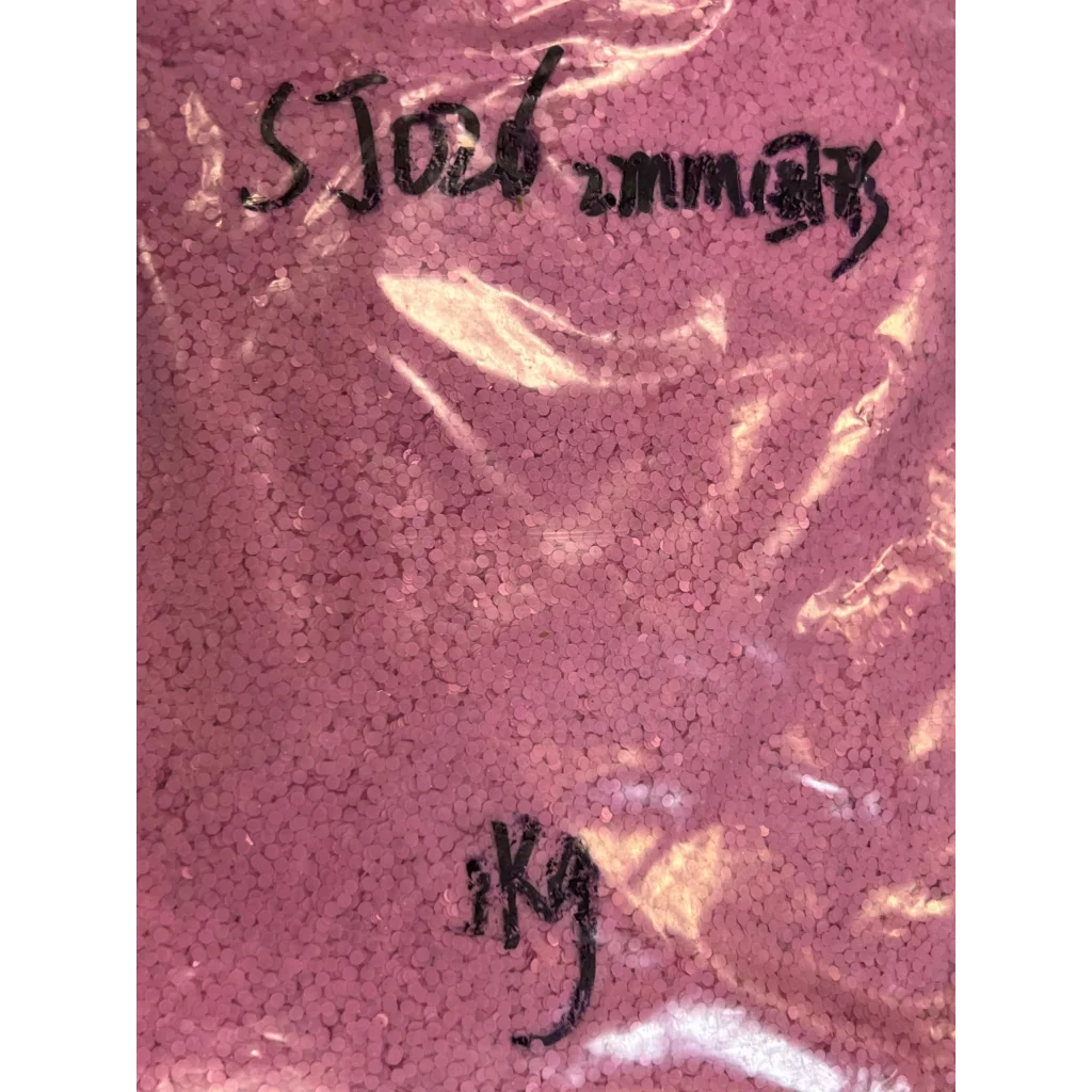 Light pink pink 2mm glitter from Sparkly Light Pink F321R Glitter Collection