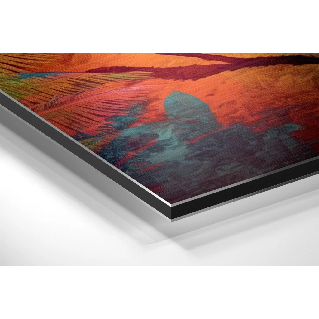 Stunning Brushed Aluminium Dibond Art Prints That Pop | Glass Wall Art Print | vintageantiquesgifts.com