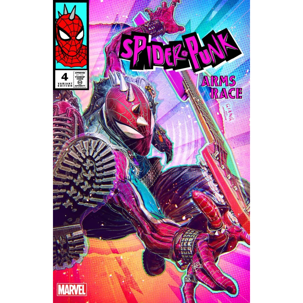 Spider-Punk vs Doc Ock showdown action figure comic cover