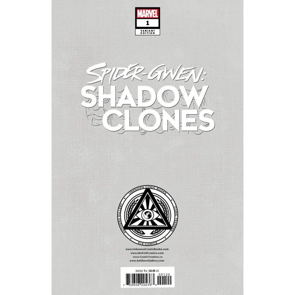 Spider Gwen Shadow Clones Kael Ngu Exclusive Variant Comic featuring Emily Kim art