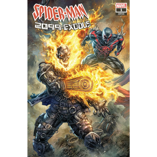 Spider Man 2099 Exodus Variant Comic with Stunning Artwork featuring Winter Soldier and Alan Quah Exclusive