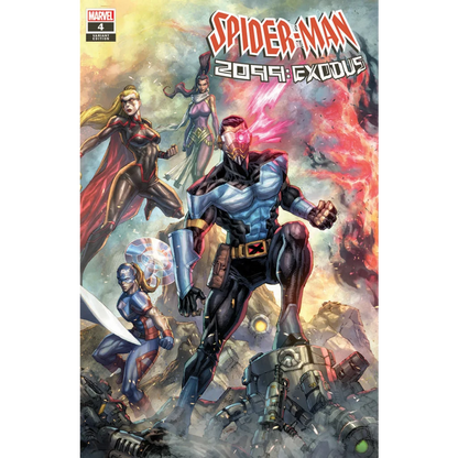 Comic book cover with Spider-Man 2099 and Black Widow from Alan Quah exclusive Unknown Comics
