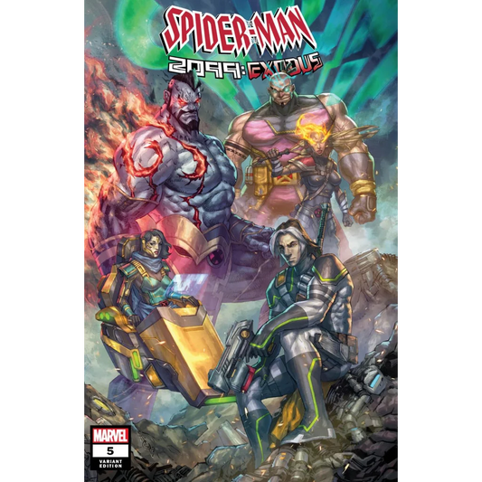 Spider-Man 2099 Exodus #5 Alan Quah Exclusive Variant | Unknown Comics Exclusive | vintageantiquesgifts.com