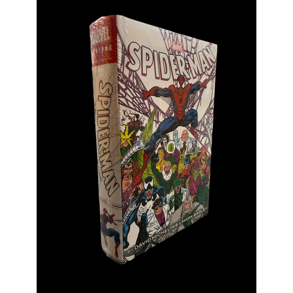 Sealed Marvel Spider-Man comic book omnibus featuring classic Amazing Spider-Man art