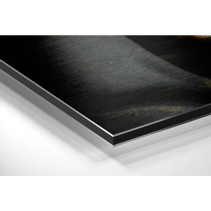 Stunning Brushed Aluminium Dibond Abstract Art Print | Glass Wall Art Print | vintageantiquesgifts.com