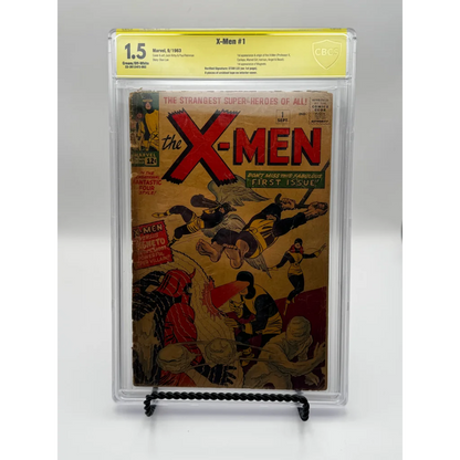Stan Lee verified signature X-Men #1 CBCS graded comic 1963