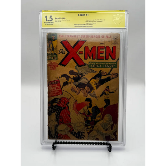 Stan Lee verified signature X-Men #1 CBCS graded comic 1963