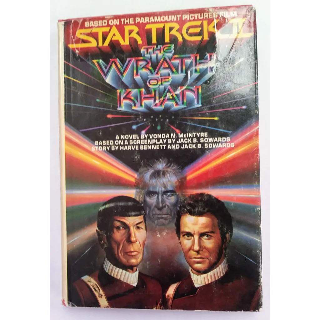 1982 Star Trek II: The Wrath of Khan novel cover