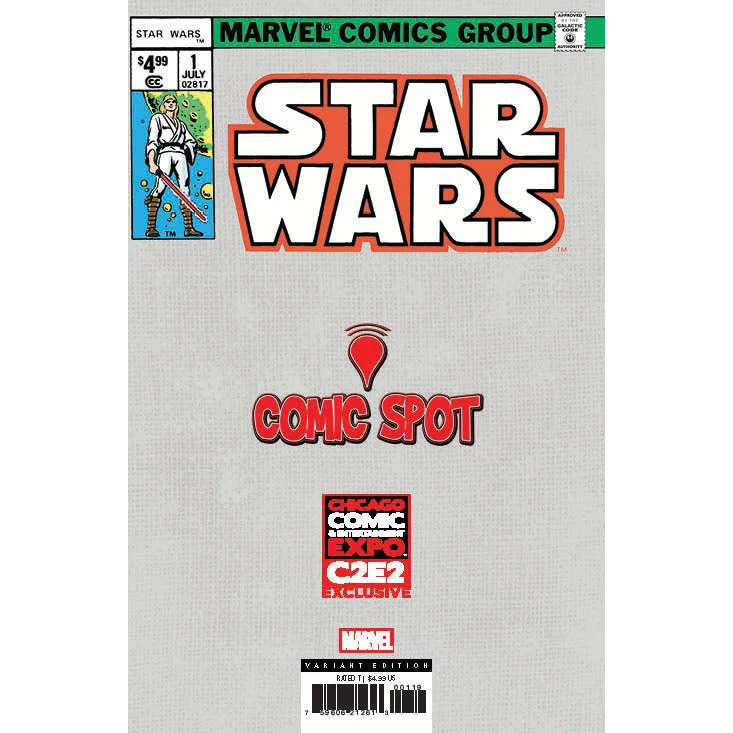 Star Wars comics spot Tyler Kirkham exclusive variant cover comic book art