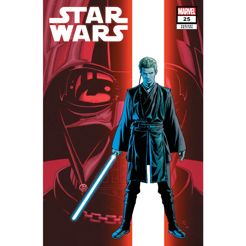 Star Wars comic book featuring Anakin Skywalker and Darth Vader, Charles Soule graded blue label