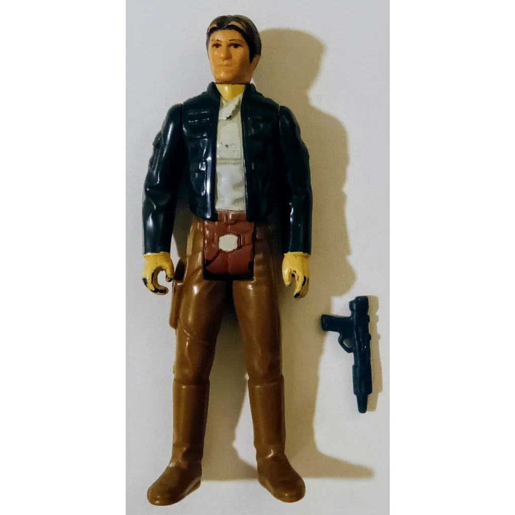 Vintage 1980 Kenner Star Wars action figure Han Solo in Bespin outfit