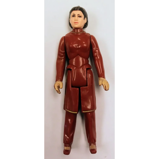 Vintage Star Wars action figure of Princess Leia in Bespin outfit