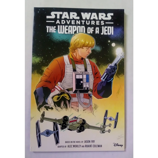 Luke Skywalker on Star Wars Adventures: The Weapon of a Jedi comic cover