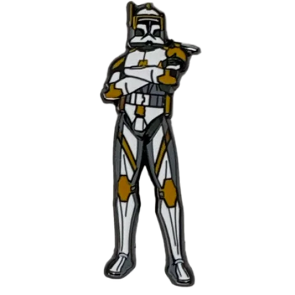 Collectible Star Wars Clone Trooper pin from SWC TOKYO 2025 blind box series