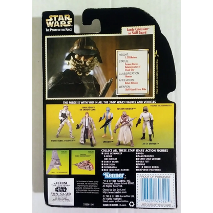 Star Wars carded action figure - Lando Calrissian (Skiff Guard)