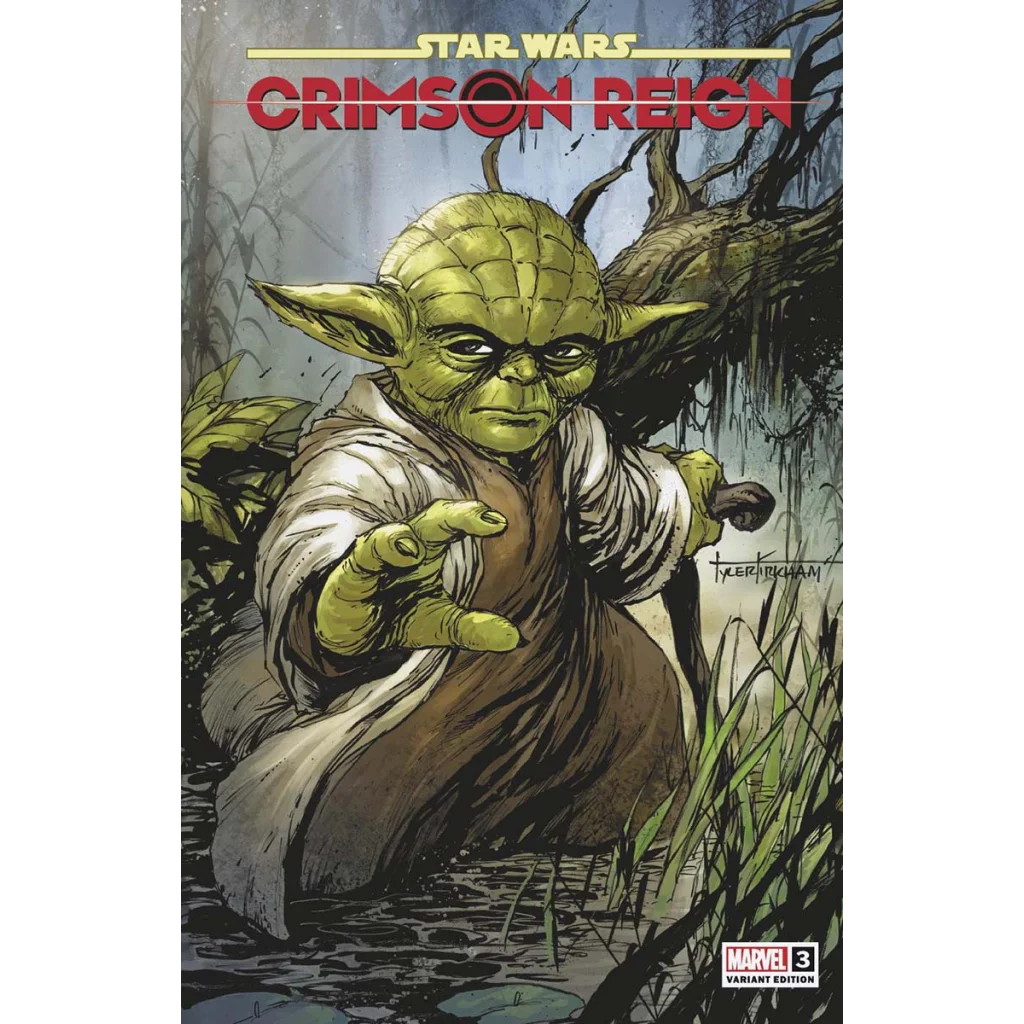 Star Wars Crimson Reign comic book featuring Yoda for epic Star Wars fans