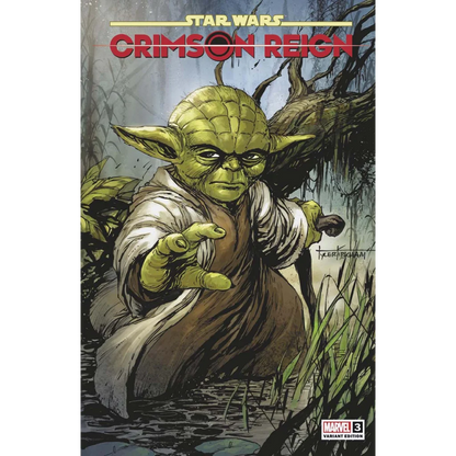 Star Wars Crimson Reign comic book featuring Yoda for epic Star Wars fans