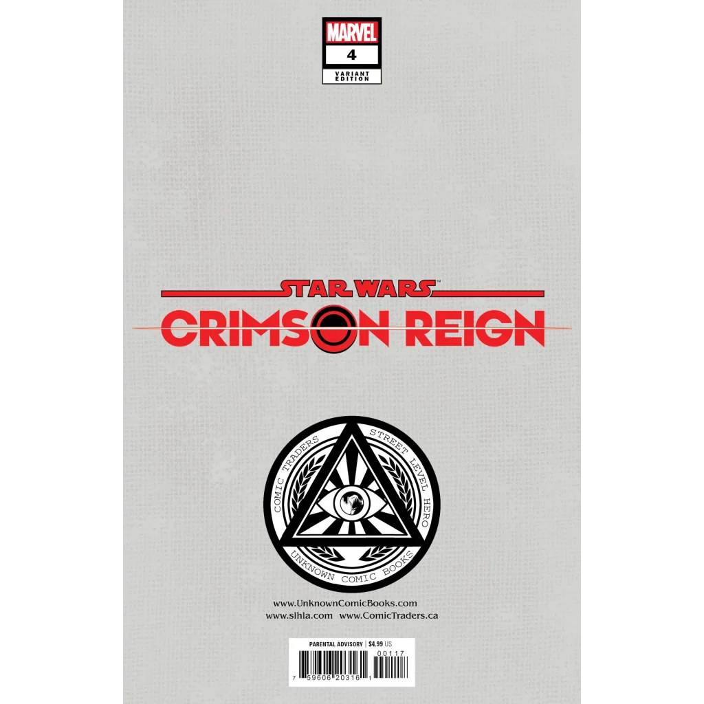 Star Wars Crimson Reign #4 comic book variant edition for collectors