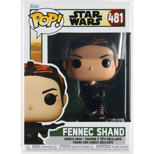 Star Wars Fennec Shand Funko Pop bobblehead figure in original packaging ready to ship