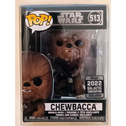 Star Wars Celebration exclusive Chewbacca Funko Pop in black suit