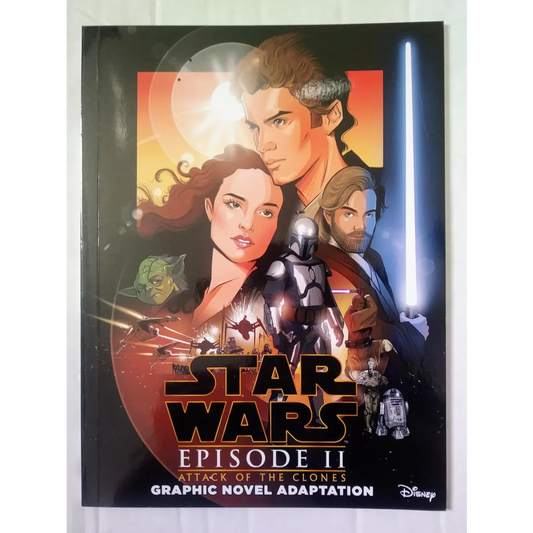 Star Wars Episode II Attack of the Clones graphic novel cover