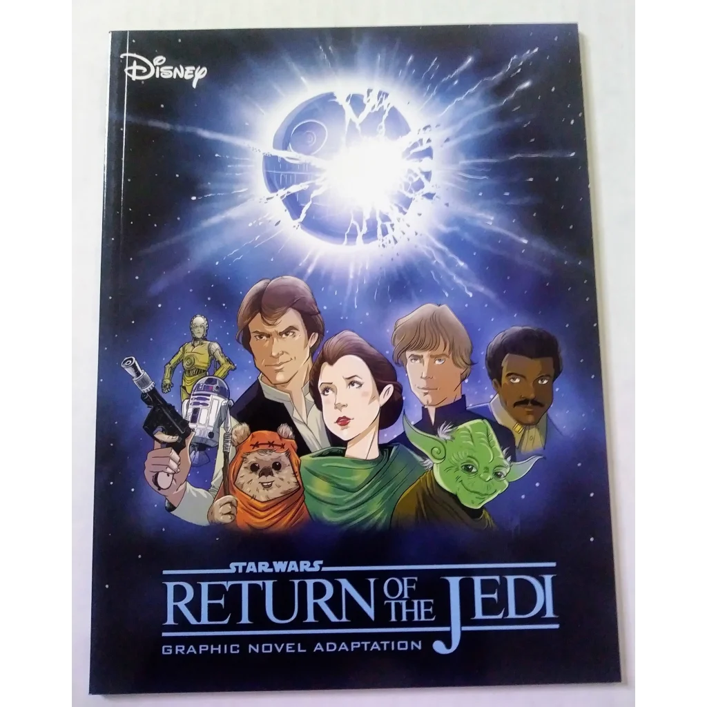 Star Wars Return of the Jedi graphic novel cover art