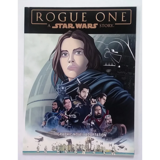 Rogue One A Star Wars Story graphic novel comic book cover