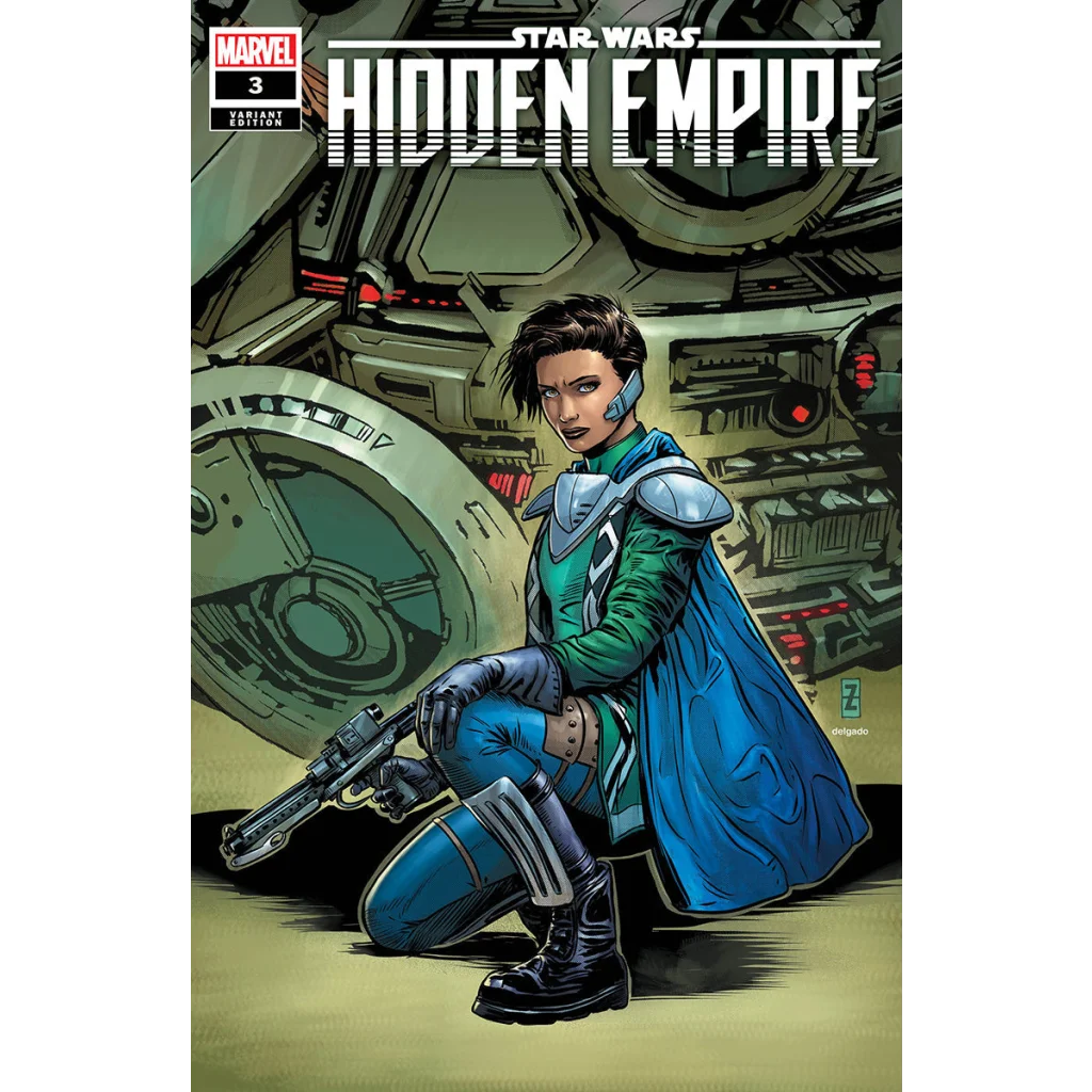 Star Wars Hidden Empire Issue 3 Variant Comic Graded Blue Label for collectors