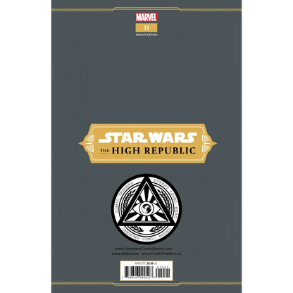 Comic book with Star Wars The High Republic theme for Star Wars fans