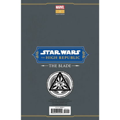 Star Wars High Republic Porter Engle Blade comic with logo and eye triangle emblem