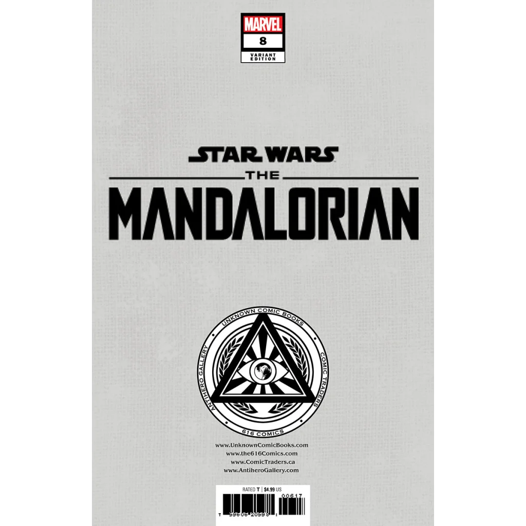 Comic book with Star Wars Mandalorian Season 2 by Unknown Comics David Nakayama